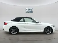 Used BMW 218 M Sport 136 HP (100 kW) 2018 White Cabriolet
