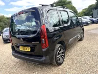 Used Citroën Berlingo Flair 130 HP (95 kW) 2018 Black MPV