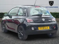 Used Vauxhall Adam 69 HP (50 kW) 2019 Black Hatchback
