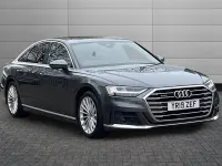 Usado Audi A8 S-Line 286 CV (210 kW) 2019 Gris Berlina