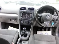 Used VW Golf VI GT 140 HP (102 kW) 2009 Blue Hatchback