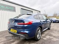 Used BMW X4 M Sport 190 HP (139 kW) 2020 Blue SUV