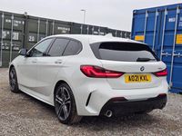Used BMW 118 M Sport 150 HP (110 kW) 2021 White Hatchback