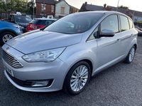 Begagnad Ford C-MAX Titanium 125 HK (91 kW) 2018 Silver Minibuss