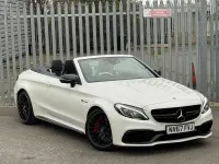 Usado Mercedes C63 AMG Premium 2018 Branco Cabrios