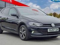 Used VW Polo SE 95 HP (69 kW) 2020 Black Hatchback