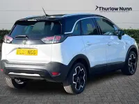 Begagnad Vauxhall Crossland Ultimate 110 HK (80 kW) 2023 Vit SUV