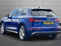 Used Audi Q5 S-Line 265 HP (194 kW) 2021 Blue SUV