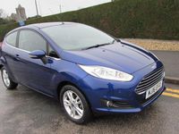 Used Ford Fiesta Zetec 100 HP (73 kW) 2016 Blue Hatchback