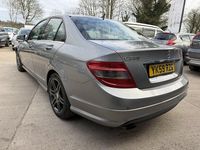 Begagnad Mercedes C220 2009 Silver Sedan