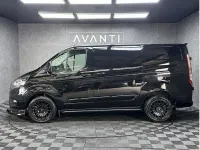 Used Ford Transit Custom Limited 130 HP (95 kW) 2021 Black Van
