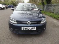 Used VW Jetta SE 105 HP (77 kW) 2013 Blue Sedan