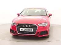 Used Audi A3 S-Line 150 HP (110 kW) 2019 Red Sedan