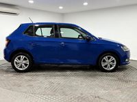 Used Skoda Fabia SE 60 HP (44 kW) 2020 Blue Hatchback
