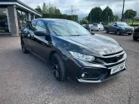 Used Honda Civic EX 129 HP (94 kW) 2017 Black Hatchback