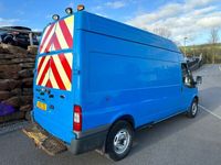 used Ford Transit High Roof Van TDCi 140ps EX WATER BOARD VAN IN BLUE SENSIBLE MILES NO VAT