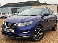 Used Nissan Qashqai N-Connecta 110 HP (80 kW) 2018 Blue SUV