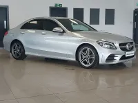 Used Mercedes C200 AMG line 160 HP (117 kW) 2019 Silver Hatchback