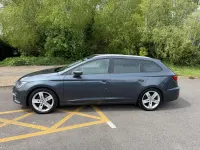 Begagnad Seat Leon ST FR 130 HK (95 kW) 2018 Grå Kombi
