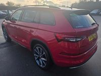 Used Skoda Kodiaq SportLine 110 HP (80 kW) 2023 Velvet red SUV