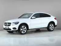 Begagnad Mercedes GLC250 Premium 2019 Vit Sportkupé