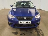 Used Seat Ibiza SE Technology 95 HP (69 kW) 2021 Blue Hatchback