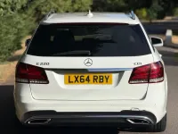 Used Mercedes E220 AMG 170 HP (125 kW) 2014 White Estate
