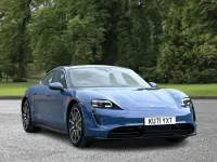 Used Porsche Taycan Performance Package 419 kW (571 HP) 2021 Blue Sedan