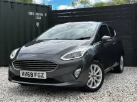 Used Ford Fiesta Titanium 98 HP (72 kW) 2018 Grey Hatchback