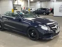 Used Mercedes E350 AMG 2014 Blue Cabriolet