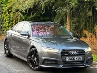 Used Audi A6 Black Edition 2016 Grey Sedan