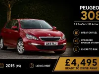 Used Peugeot 308 Active 2015 Red Estate