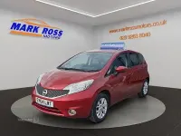 Used Nissan Note Acenta Premium 2014 Red Hatchback