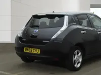 Used Nissan Leaf Acenta 80 kW (109 HP) 2015 Black Hatchback