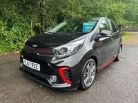 Used Kia Picanto GT-Line 66 HP (48 kW) 2018 Black Hatchback