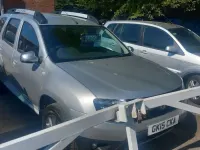 Used Dacia Duster Lauréate 110 HP (80 kW) 2015 Silver SUV