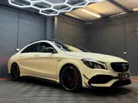 Used Mercedes CLA45 AMG 2017 White Coupe
