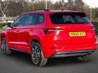 Used Skoda Karoq SportLine 147 HP (108 kW) 2025 Velvet red metallic SUV