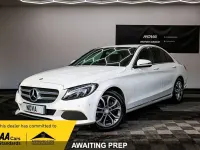 Used Mercedes C200 136 HP (100 kW) 2017 White Sedan