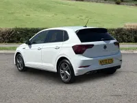 Used VW Polo R-line 95 HP (69 kW) 2022 White Hatchback