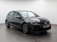 Used VW Golf VII R-line Edition 150 HP (110 kW) 2016 Black Hatchback