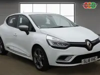 Used Renault Clio GT-Line 90 HP (66 kW) 2018 White Hatchback