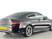 Used Mercedes C200 AMG line 198 HP (145 kW) 2020 Black Coupe