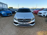 Used Mercedes A180 AMG line 109 HP (80 kW) 2017 Silver Hatchback