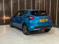 Used Nissan Micra Acenta 2019 Blue Hatchback