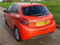 Used Peugeot 208 Allure 2017 Orange Hatchback