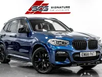 Used BMW X3 M Sport 184 HP (135 kW) 2019 Blue SUV