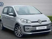 Begagnad VW up! high up! 90 HK (66 kW) 2017 Silver Halvkombi