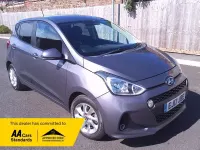 Usado Hyundai i10 Premium 87 HP (63 kW) 2017 Cinzento Citadino