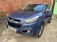 Begagnad Hyundai ix35 Premium 115 HK (84 kW) 2015 Blå SUV